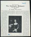 The Criterion [November 1901] : The Cardinal's reliquary, the lost Raphael part II by Elizabeth Wells Champney ; Jeanne d'Aragon.