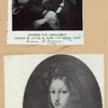Johanna von Arragonien gemälde im Louvre zu Paris, von Raffael Santi ; Jean of Aragon, after Raphael [a sheet with two portraits ; Jean was printed on Jan. 16, 1904].