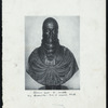 Bronze bust of Aristotle.