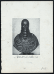 Bronze bust of Aristotle.