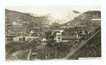 Surface buildings of a mining company (Homestake Mining Company?)