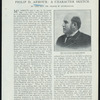 Phillip D. Armour : a character sketch, by the Rev. Dr. Frank W. Gunsaulus : The late Phillip Danforth Armour ; Four of Mr. P. D. Armour's Brothers, associated with him in buisness enterprises.