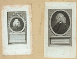 John Armstrong M.D. [a sheet with two portraits].
