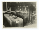 Interior of assaying laboratory.