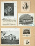 A sheet with six documents pertaining to Benedict Arnold.
