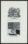 Arnold's house at New Haven ; His drugstore sign.