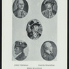 John Thomas, David Wooster, John Sullivan, Anthony Wayne [and] James Wilkinson.