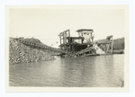 Gold dredge on Butte Creek, Calif.