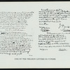One of the treason letters in cypher.