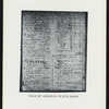 Page of Arnold's waste book.