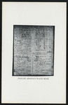 Page of Arnold's waste book.