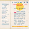 Follow the sun.