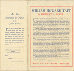 William Howard Taft : a biography.