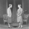Hope Williams as Linda Seton (left) and Dorothy Tree as Julia Seton (right).