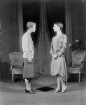 Hope Williams as Linda Seton (left) and Dorothy Tree as Julia Seton (right).