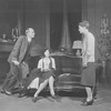 Donald Ogden Stewart as Nick Potter, Barbara White (seated) as Susan Potter & Hope Williams as Linda Seton.