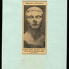 Bust of Augustus : portrait head, the best known, excavated by Professor Spear in Athens [from the New York Times, August 1, 1933].