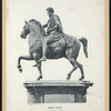 Marc Aurel, bronze, über Lebensgrösse.