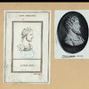 Hist. Romaine., Aurélien ; Marcus Aurelius [a sheet with two portraits].