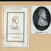 Hist. Romaine., Aurélien ; Marcus Aurelius [a sheet with two portraits].
