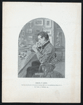 Samuel P. Avery, half-tone reproduction of the pencil drawing made from life at 48 Beekman Street, N. Y.