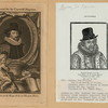 Francis Bacon [2 portraits on the back. 1. Engraved for the Universal Magazine. 2. Woodcut portrait.]