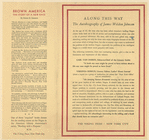 Along this way; the autobiography of James Weldon Johnson.