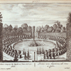 Niewe Orangery by Cupido, en Venus, in 't verschiet