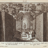 Gezigt van Latwerk by de Agterste Cascade ten einde van den Tuin