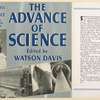 The advance of science.