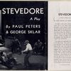 Stevedore, a play.