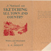 A manual on sketching sea, town & country.