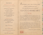 Sapphira and the slave girl : a new novel