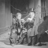 Richard Bennett as He (left) and Louis Calvert as Baron Regnard (right).