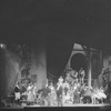 Scene from "He Who Gets Slapped", Garrick Theatre, NYC: 1922. Centre: Richard Bennett as He and Louis Calvert as Baron Regnard.
