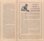 Forty years a country preacher.