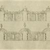 Elevations of covered arbors