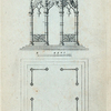 A Chinese temple (plan and elevation).