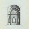 [The interior structure of hexagonal Gothic temple (Plate 29).]