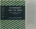 Government and the needy; a study of public assistance in New Jersey.