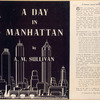 A day in Manhattan.