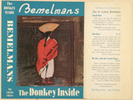 The donkey inside.