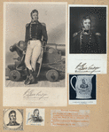 A sheet with five portraits of William Bainbridge, U.S.N.