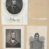 [A sheet with three portraits of William Bainbridge.]