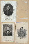 [A sheet with three portraits of William Bainbridge.]