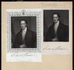 Edward Baines [a sheet with two portraits].