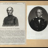 A sheet with two portraits of General Edward D. Baker.