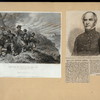 Battle of Ball's Bluff, Va., rescuing the body of Brig. Gen. Baker ; The late General Baker, killed in battle October 21, 1861