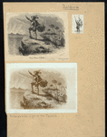 A sheet with three portraits of Balboa.