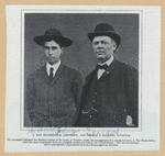 A. Roy Knabenshue, aeronaut, and Thomas S. Baldwin, inventor